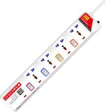 MX 3535A 2 USB Port & 4 Strip Surge Protector (1.5 Mtr)