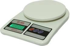 Jazam 10kg Electronic Digital Kitchen Weighing Scale SF409 Weighing Scale(White)