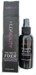 huda beauty matte fixer spray