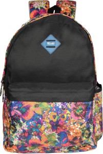 Elite Crafts EC Backpack Off White Black Yellow Color 21 L Laptop