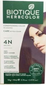 Biotique Bio Heena Fresh Powder Hair Color For Dark Hair Review