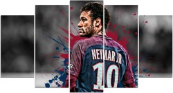 Saiii Designs 3 cm Brazil neymar jr jersey Self Adhesive Sticker