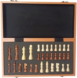 Best Buy: Trademark Games Octagonal Chess Set Wooden Chessboard