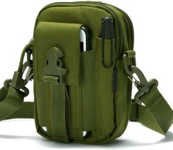 Olixar Tactical EDC Multipurpose Universal Travel Bag with Phone Pouch, Shoulder Strap & Belt Clip