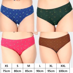 Poomex Women Hipster Multicolor Panty