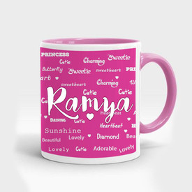 My Gifts Zone Ramya Name Beautiful Pink Ceramic Coffee Gifts For Anniversary Birthday Valentine S Day For Your Wife Girlfriend Ceramic Coffee Mug Price In India Buy My Gifts Zone Ramya Name Beautiful Ramya pandiyan wiki, biography, age, family, images, movies. inr