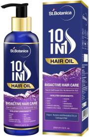 St.Botanica 10 In 1 Hair Oil (Jojoba, Almond, Castor, Olive, Rosemary, Grapeseed & more) Hair Oil Price in India