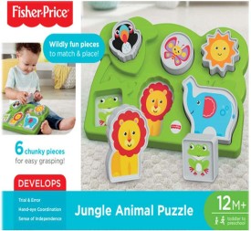 fisher price jungle animal puzzle