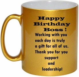 Juvixbuy Happy Birthday Boss Quotes Printed Golden Ceramic Coffee Ceramic Coffee Mug Price In India Buy Juvixbuy Happy Birthday Boss Quotes Printed Golden Ceramic Coffee Ceramic Coffee Mug Online
