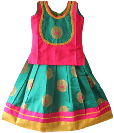 pattu langa blouse for babies