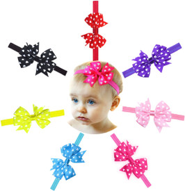 X50 SOFT PINK X50 WHITE CROCHET HEADBANDS SUPER SOFT STRETCHY HAIRBAND