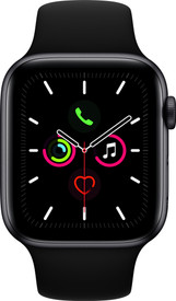 Apple Watch Series 5 Gps 44 Mm Space Grey Aluminium Case With Black Sport Band Price In India Buy Apple Watch Series 5 Gps 44 Mm Space Grey Aluminium Case With