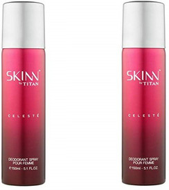 Skinn By Titan 2 Celeste Body Spray For Women Price In India Buy Skinn By Titan 2 Celeste Body Spray For Women Online In India Reviews Ratings Flipkart Com