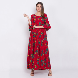 long red dress casual