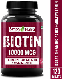 Simply Nutra Biotin 10000mcg With Keratin Amino Acids Multivitamin Naturals Extracts Price In India Buy Simply Nutra Biotin 10000mcg With Keratin Amino Acids Multivitamin Naturals Extracts Online At Flipkart Com