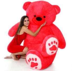 One Size Fits Most Womens Heart Pink Teddy Set