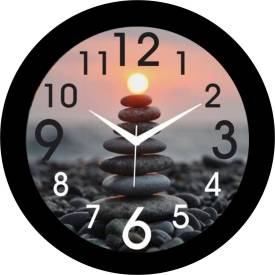 Brothers creation Analog 26 cm X 26 cm Wall Clock Price in India