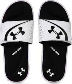 NWT Girl/'s Under Armour Multi-Color Slip-On Flip Flops Size Medium Y 3 /& 4