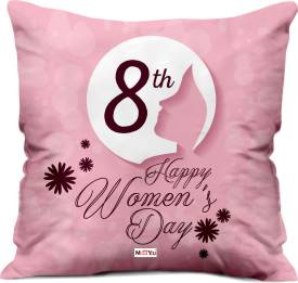 ME&OYU Microfibre Quotes Cushion Pack of 1 Price in India