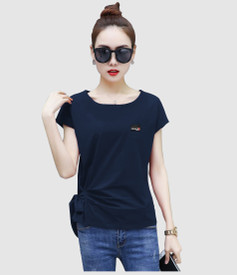 Womens Casual Leopard Print 2 Piece Outfit Short Sleeve Tops T-Shirt and Bell Flare Long Pants Set