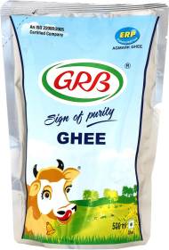 GRB Cow Ghee 500 ml Pouch