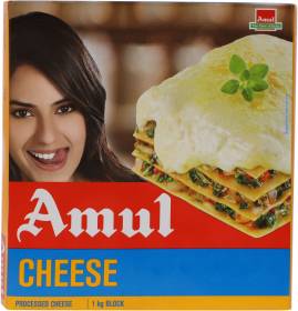 Amul Plain Processed cheese Block
