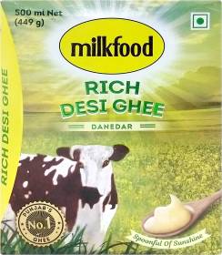 Milkfood Rich Desi Ghee 500 ml Carton
