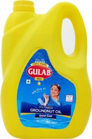 Gulab FILTER GROUNDNUT OIL Groundnut Oil Can