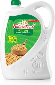 Nature Fresh Acti-Lite Refined Soyabean Oil Can