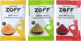 zoff Turmeric, Coriander/Dhaniya, Red Chilli Powder