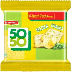 BRITANNIA 50-50 Maska Chaska Salted Biscuit