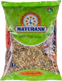 Mayurank Foods Green Moong Dal (Split/Chilka)