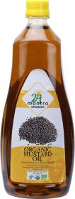 24 mantra ORGANIC Unrefined Mustard Oil Mustard Oil Plastic Bottle