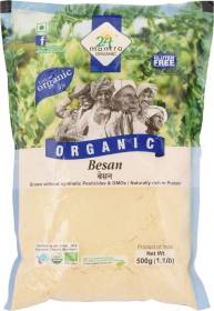 24 mantra ORGANIC Besan/Gram Flour/Besan Pindi