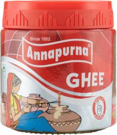 Annapurna Ghee 250 ml Glass Bottle