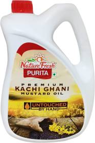 Nature Fresh Premium Kachi Ghani Mustard Oil Plastic Bottle
