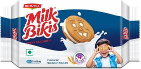 BRITANNIA Milk Bikis Biscuits Cream Sandwich