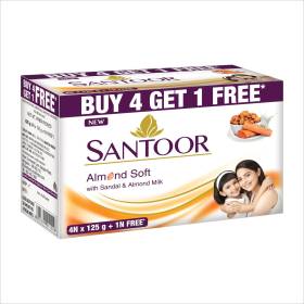 santoor Sandal & Almond Milk Soap