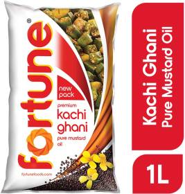Fortune Kachi Ghani Mustard Oil Pouch