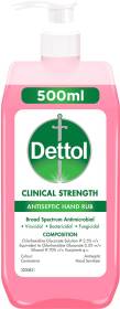 Dettol Clinical Strength Antiseptic Hand Rub Bottle