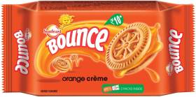Sunfeast Bounce Tangy Orange Biscuit Cream Filled