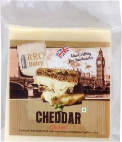 RRO Dairy Plain Cheddar cheese Block