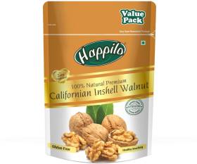 Happilo Premium 100% Natural Californian Inshell Kernels Value Pack Walnuts