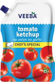 VEEBA Tomato No Onion Garlic Ketchup