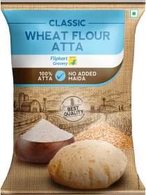 Classic Wheat Flour Atta by Flipkart Grocery