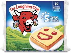 The Laughing Cow Plain Processed cheese Slices
