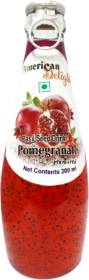 American Delight Basil Seed Drink with Pomegranate Flavoured