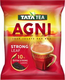 Tata Tea Agni Strong Leaf Tea Black Tea Pouch