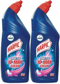 Harpic Power Plus Disinfectant Rose Liquid Toilet Cleaner