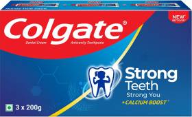 Colgate Strong Teeth Cavity Protection with Calcium Boost, India's No.1 Toothpaste